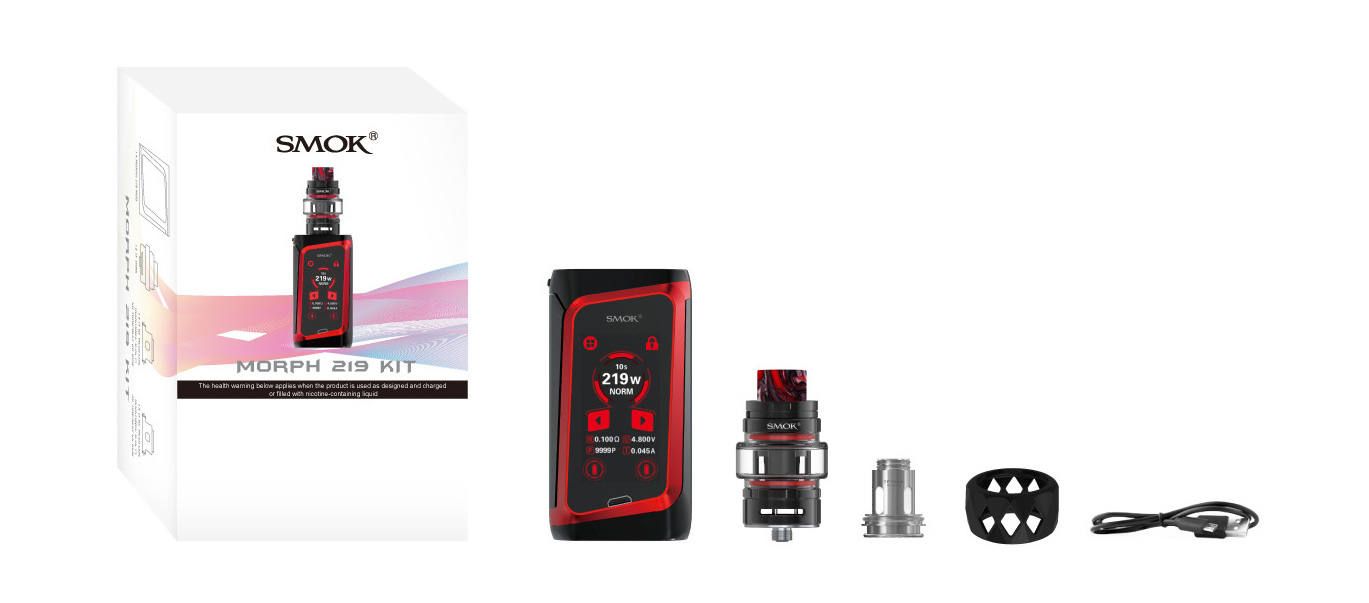 Smok Morph 219W obsah balení