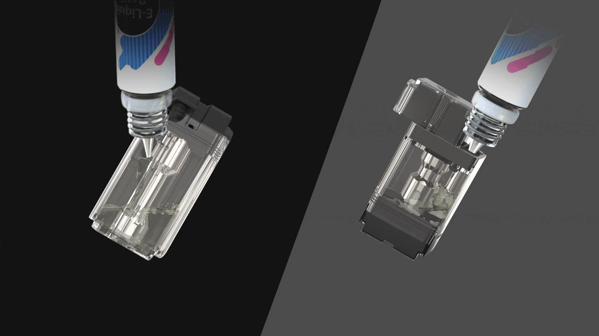 Joyetech Exceed Grip plnění liquidu