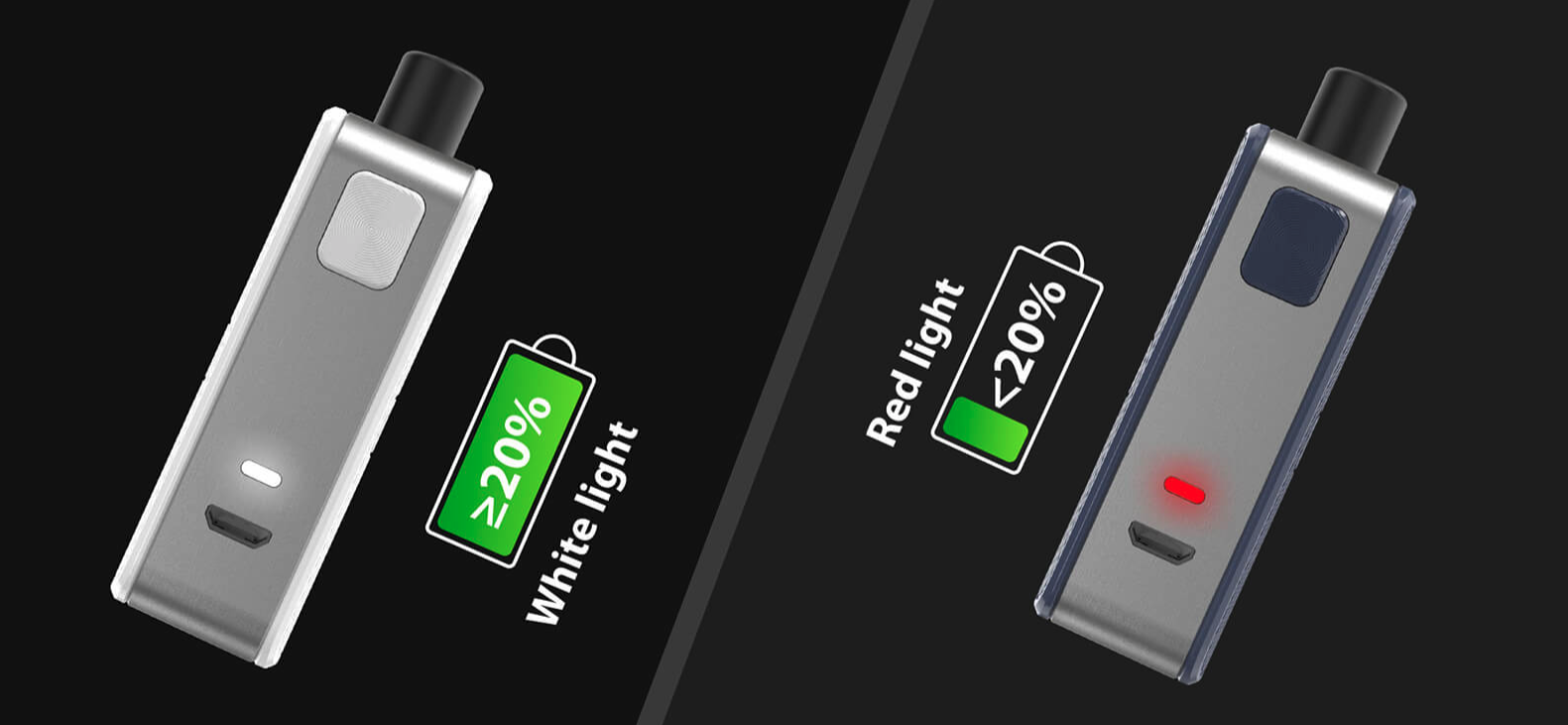 Joyetech Exceed Grip Indikátor stavu baterie